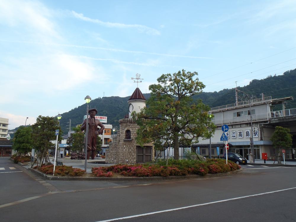 station. 3100m until Omi Takashima Station