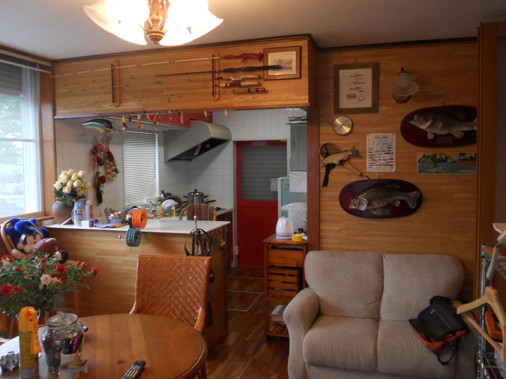 Living. Indoor (July 2013) Shooting 1F See the kitchen from the living room