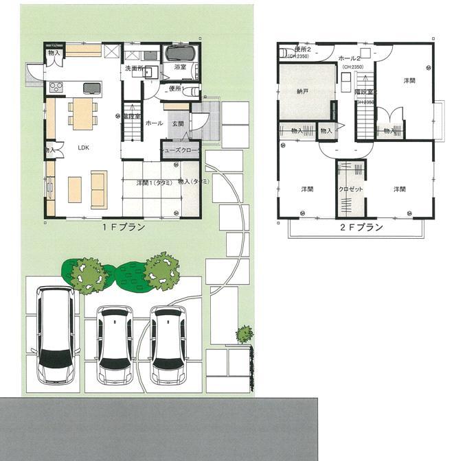 No. 133 land Floor plan