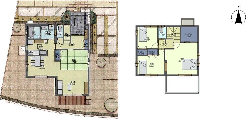 No. 112 land Floor plan