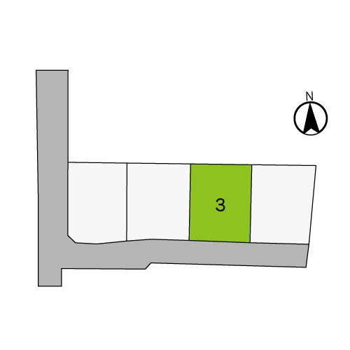 Compartment figure. Land price 14,931,000 yen, Land area 154.25 sq m