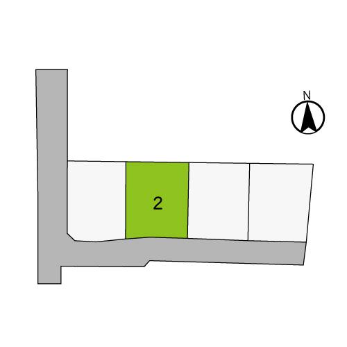 Compartment figure. Land price 15,397,000 yen, Land area 154.25 sq m