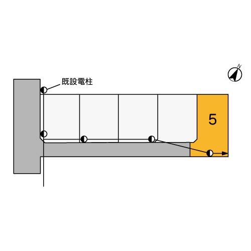 Compartment figure. Land price 12,250,000 yen, Land area 174.6 sq m