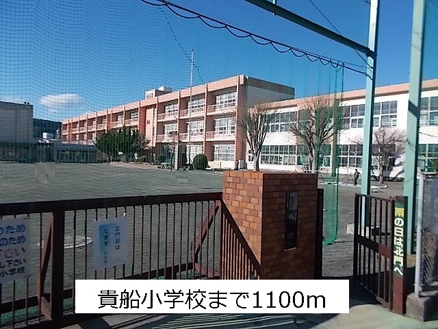Primary school. Kibune to elementary school (elementary school) 1100m