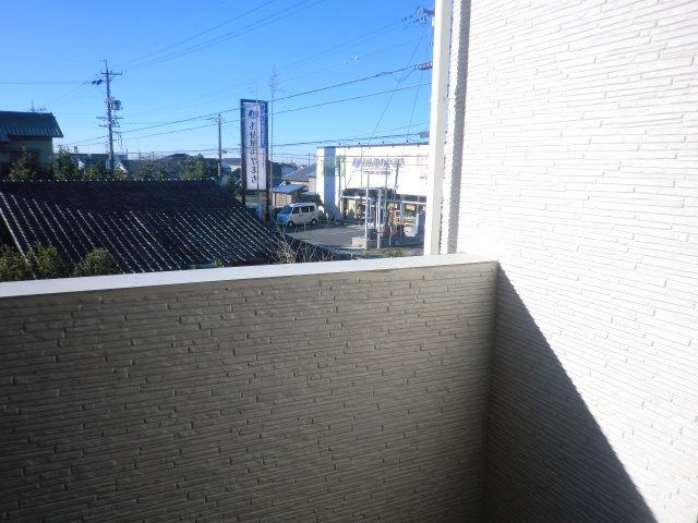 Balcony. It is a photograph of under construction.