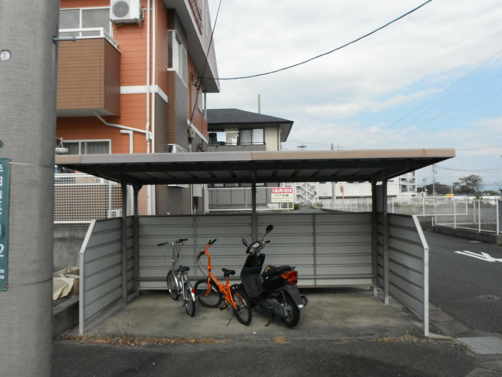 Other common areas. Bicycle-parking space