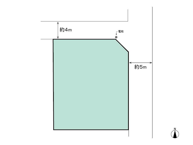 Compartment figure. Land price 13,980,000 yen, Land area 120.33 sq m compartment view