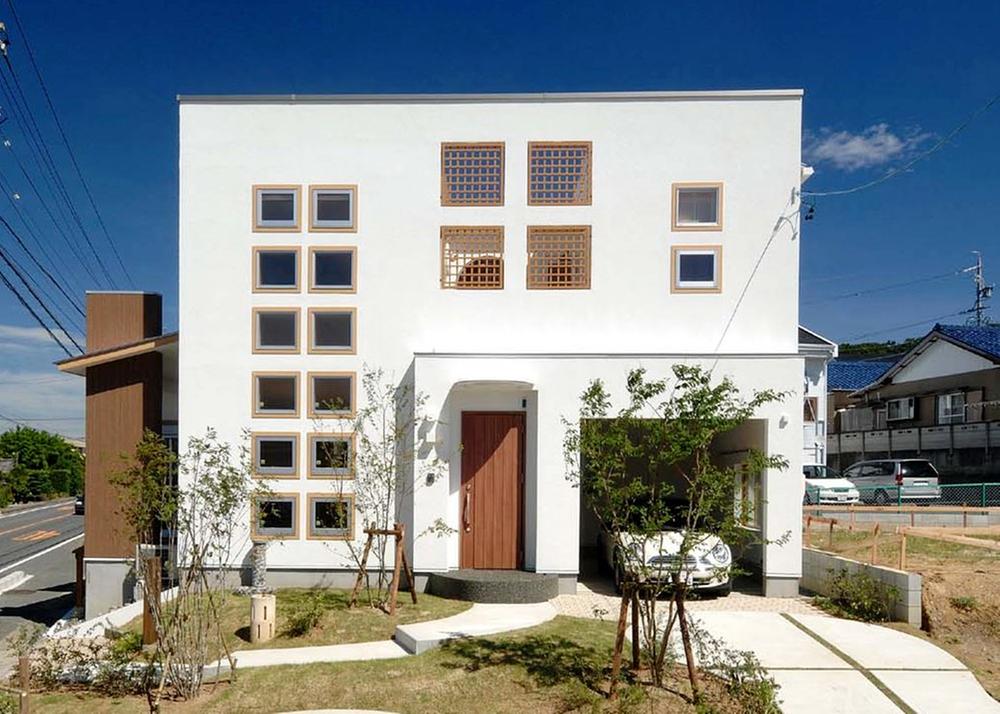 Model house photo. Model house "Colors ・ orange".