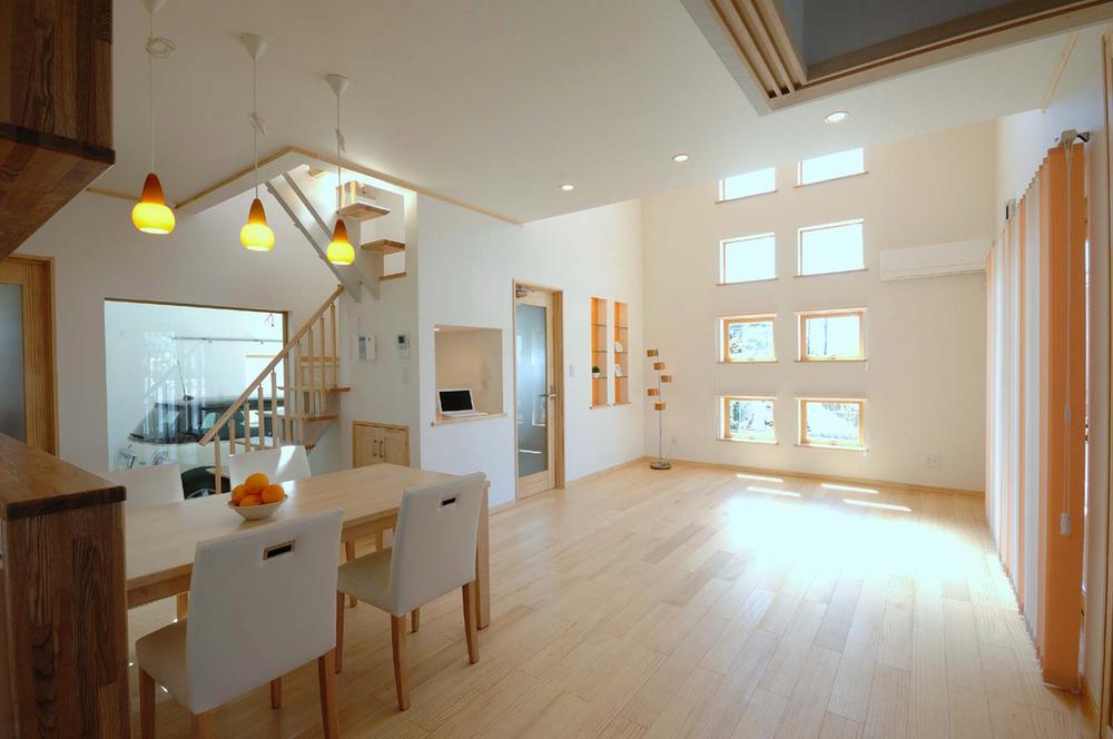 Model house photo. Model house "Colors ・ orange".