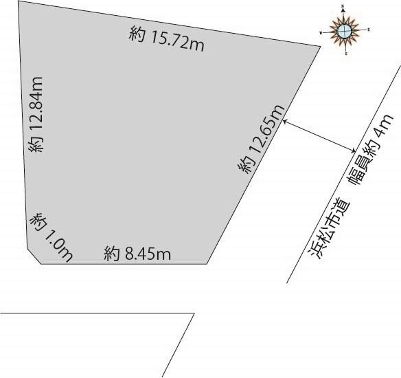 Compartment figure. Land price 19,400,000 yen, Land area 156.41 sq m compartment drawings
