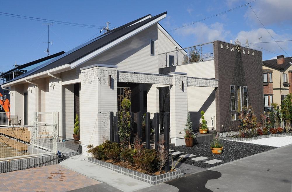 Model house photo. Izumi model house exterior photo
