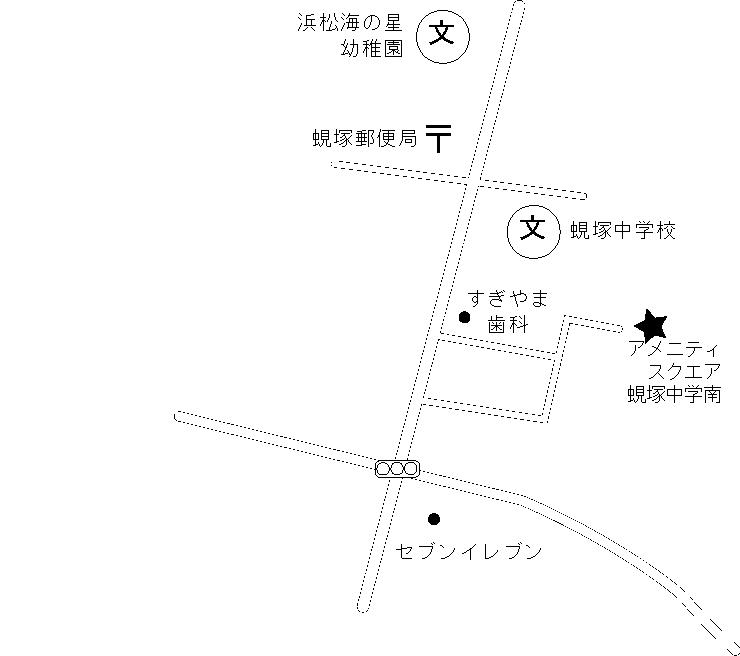 Local guide map. Detailed map