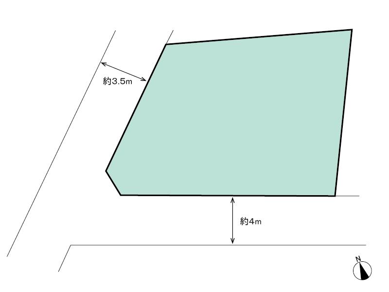 Compartment figure. Land price 16.5 million yen, Land area 147.1 sq m compartment view