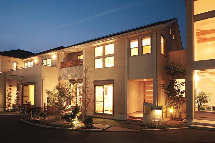 Model house photo. Model house