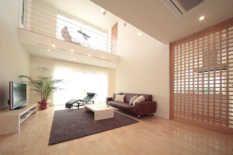 Model house photo. Model house living