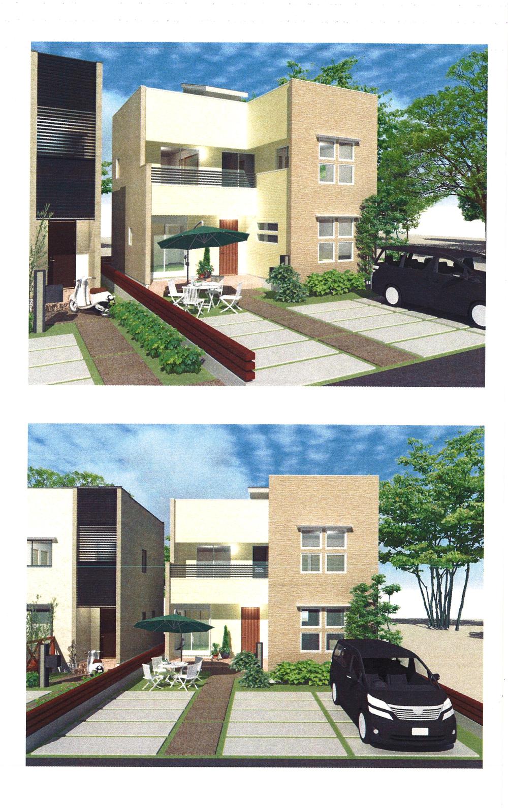 Building plan example (Perth ・ appearance). Building plan example appearance