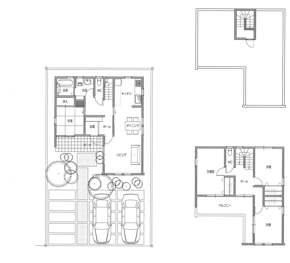 Building plan example (Perth ・ Introspection). Building plan example Floor plan