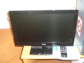 Living and room. 32-inch TV