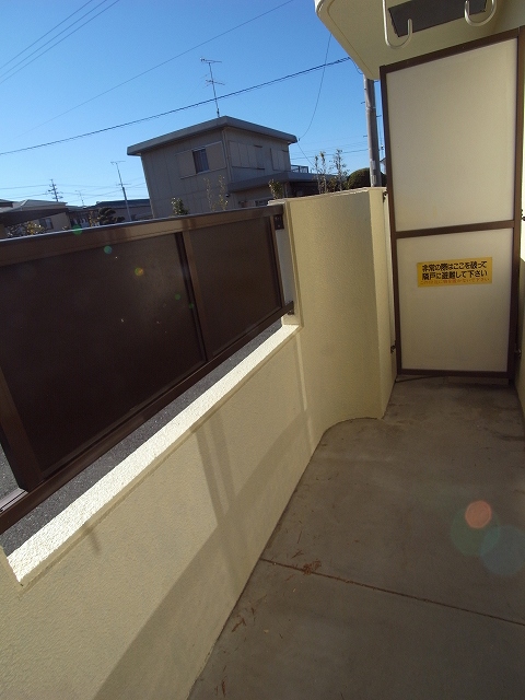 Balcony. The same type