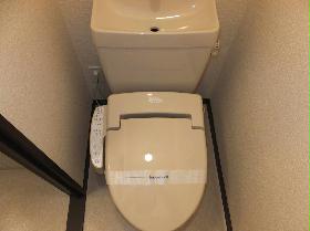 Toilet. Heated toilet seat