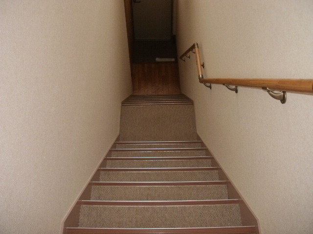 Other room space. Stairs