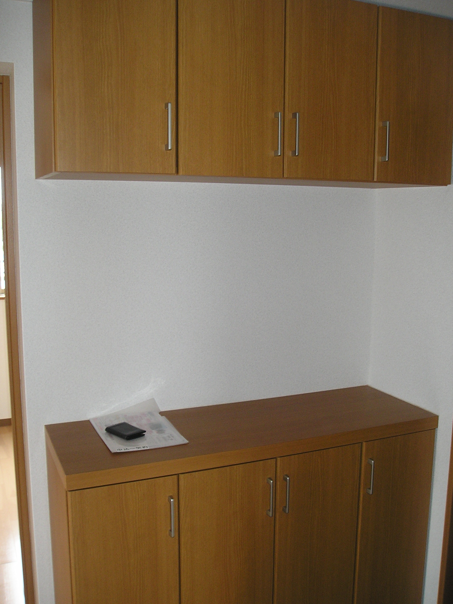 Receipt. With large cupboard