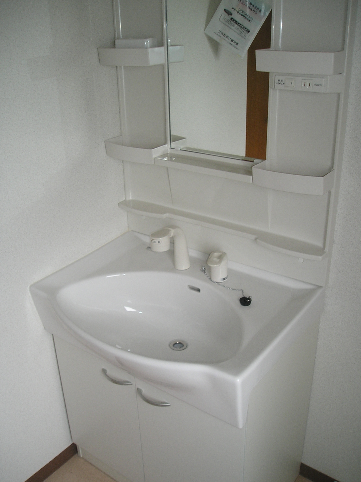 Washroom. Shampoo dresser