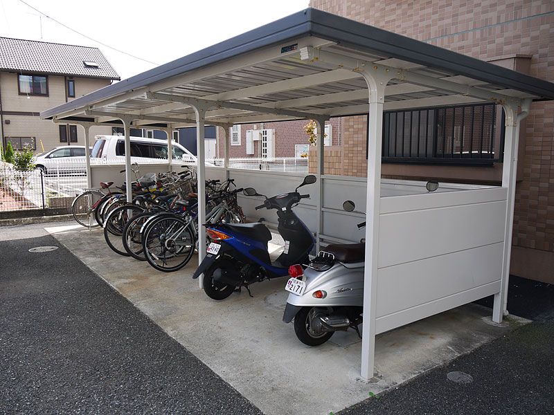 Other common areas. Bicycle-parking space