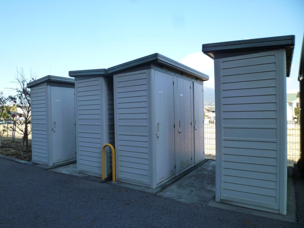 Other Equipment. Private storeroom on all houses