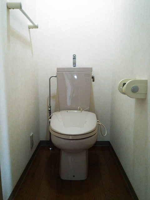 Toilet. Heating toilet seat