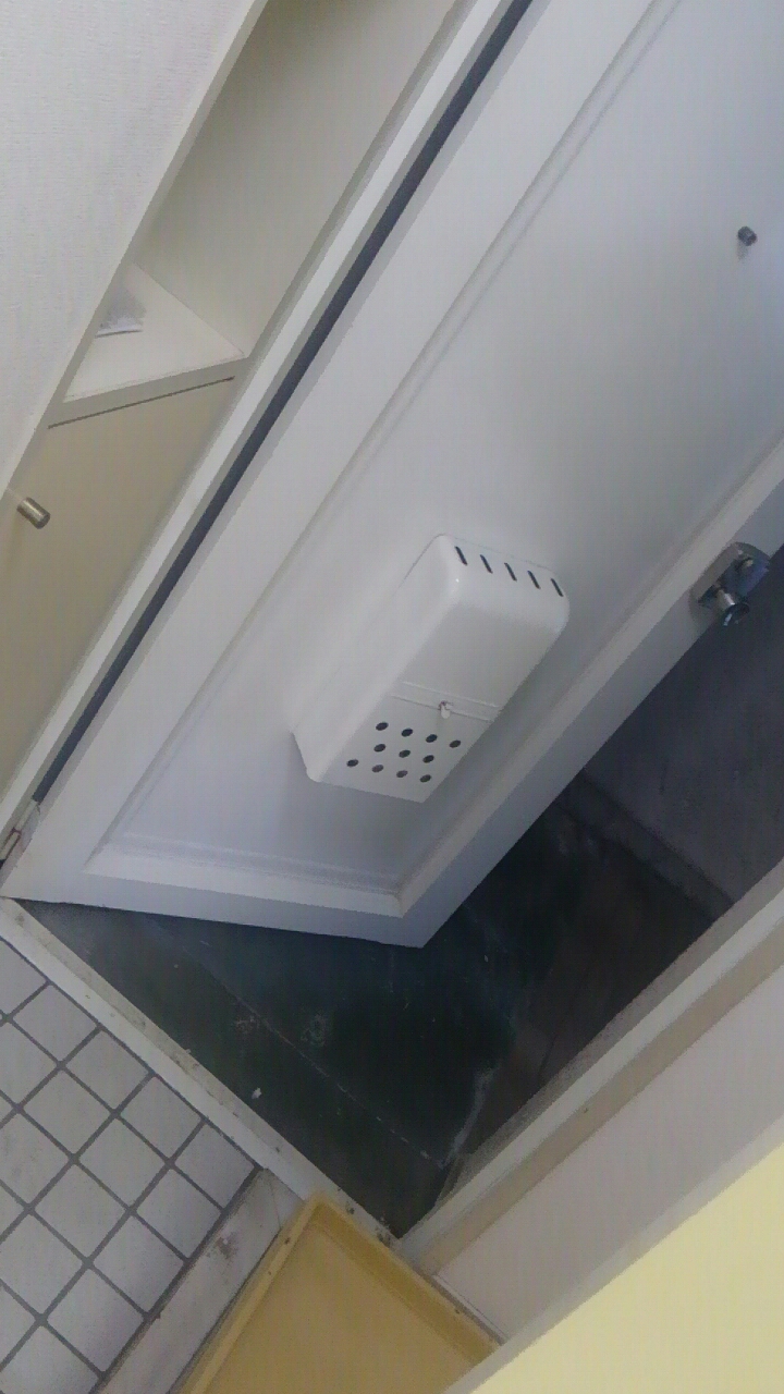 Entrance. There is also a shoe rack