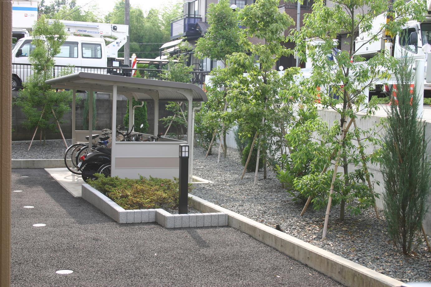 Other common areas. Bicycle-parking space