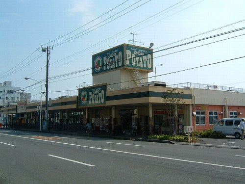 Supermarket. Potato three kindergartens store up to (super) 296m