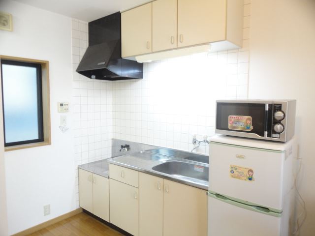 Kitchen. Kitchen where there is also housed in the above