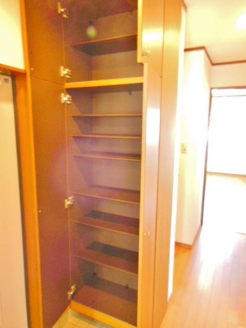 Entrance. Excellent storage capacity of Daiyo entrance storage