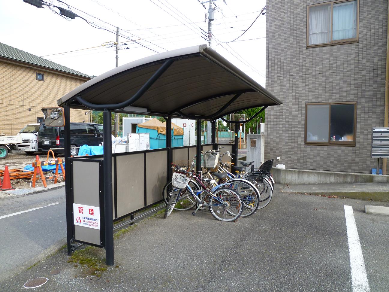 Other common areas. Covered parking lot