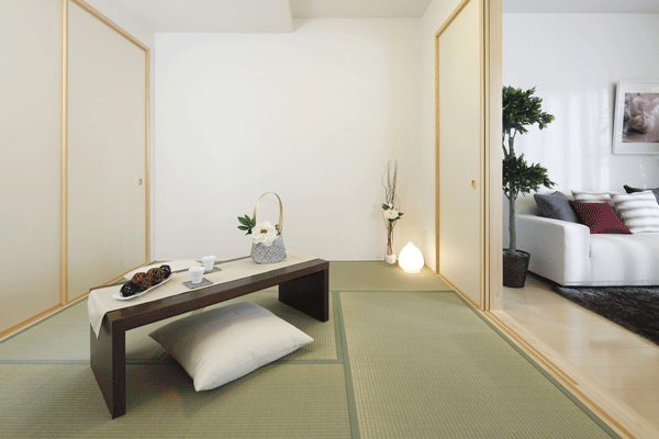 Interior.  [Japanese-style room] C type 201, Room model Room