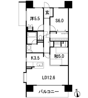 Floor: 2LDK + S + SWIC + FC, the area occupied: 76.7 sq m, Price: TBD