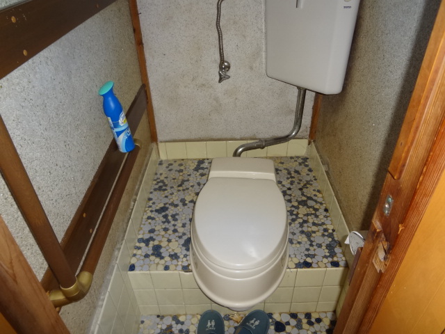 Toilet. Japanese style!