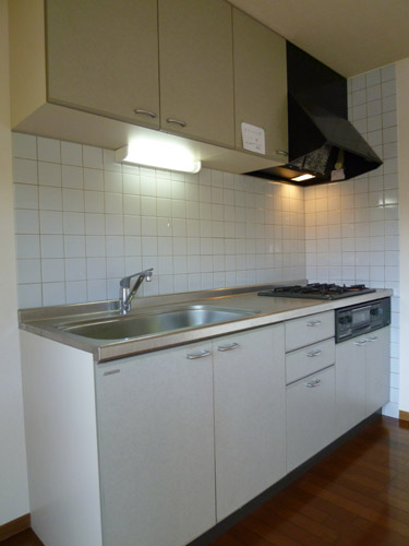 Kitchen. 3-neck with stove grill.