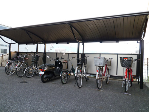 Other common areas. Covered parking lot.