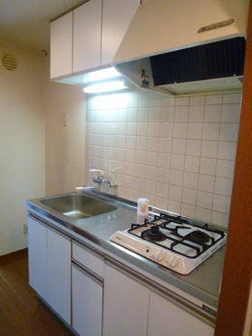 Kitchen. Two-burner stove