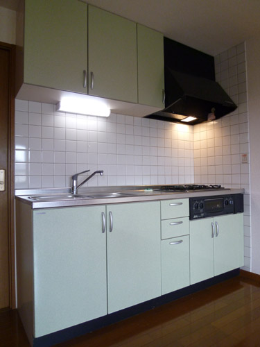 Kitchen. 3-neck with stove grill