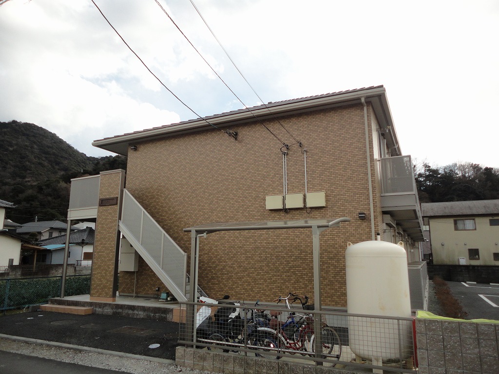 Parking lot. Bicycle-parking space