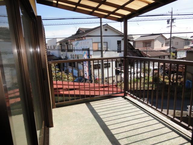 Balcony. Spacious balcony. 