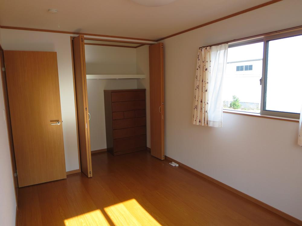 Non-living room. With a chest of drawers