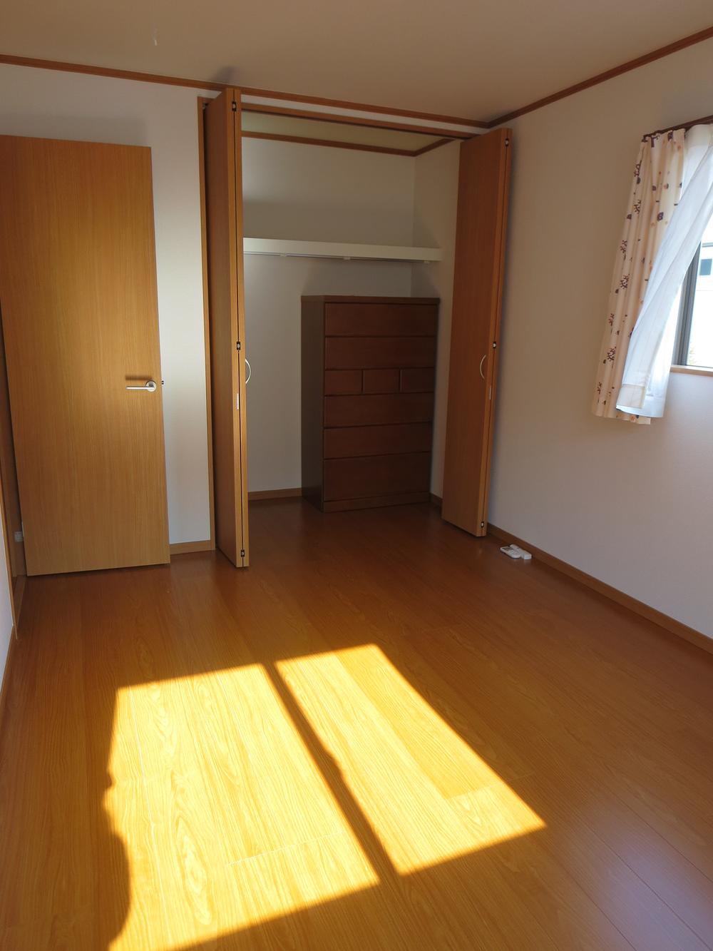 Non-living room. With a chest of drawers