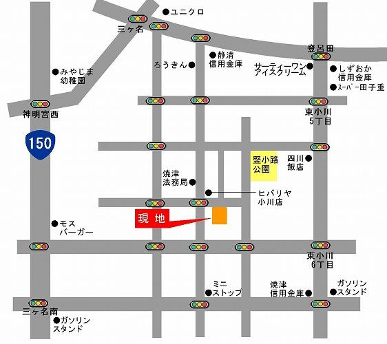 Local guide map