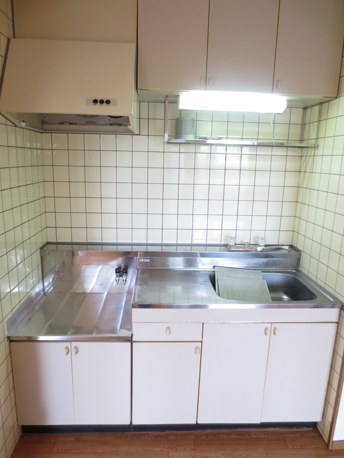 Kitchen. It is a simple kitchen!