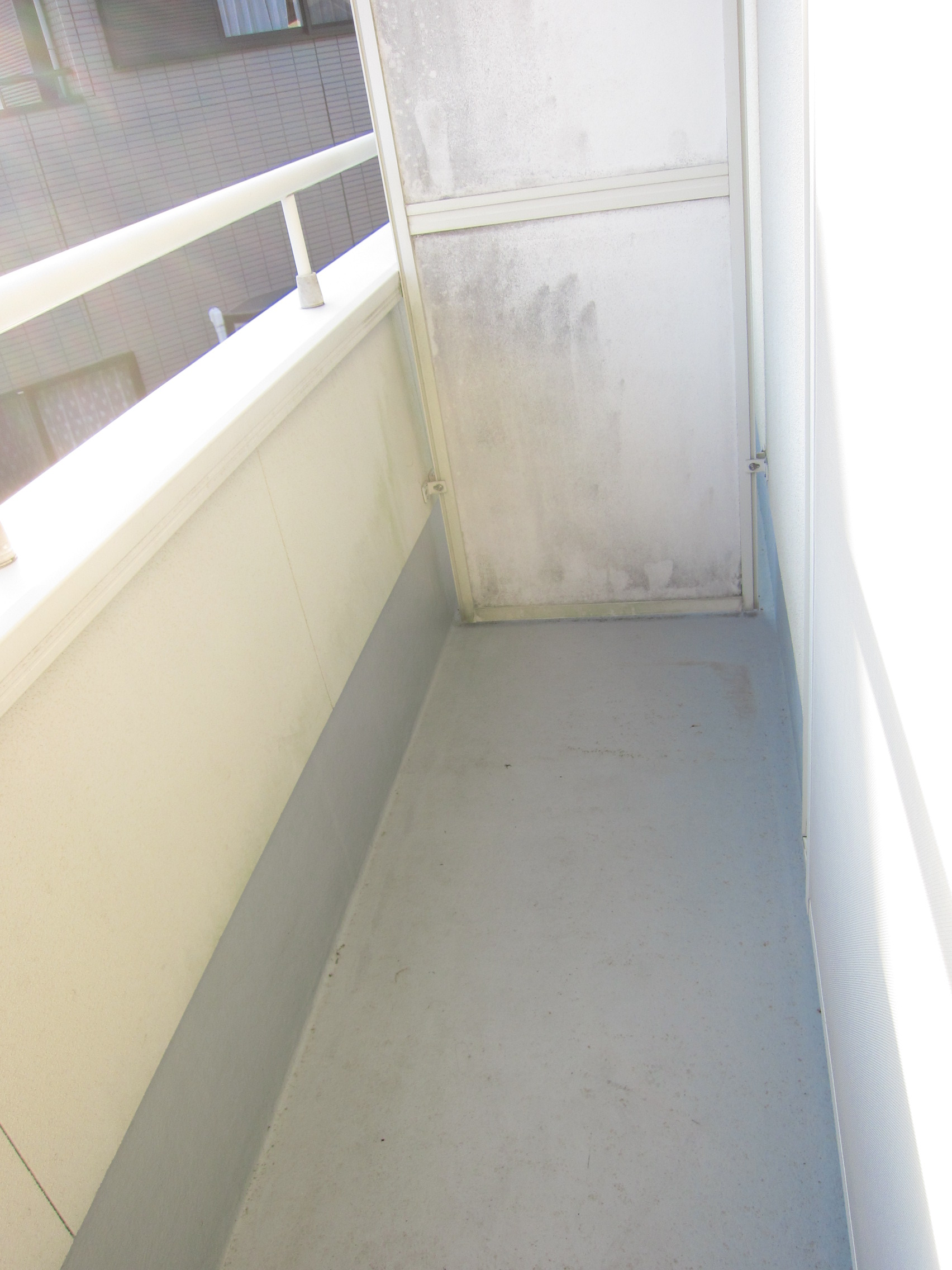 Balcony. Balcony is also wide!